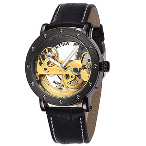 Automatic Golden Bridge Leather Strap