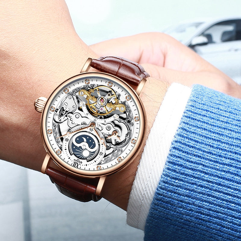 Skeleton Automatic Tourbillon